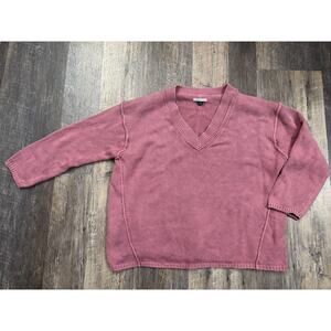 American Eagle Pink Knit Sweater